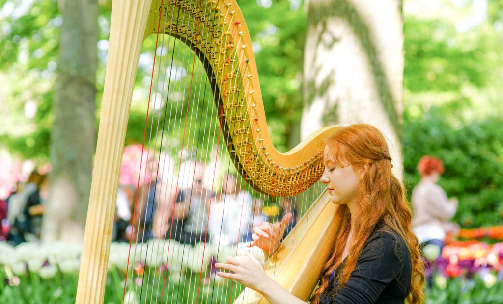 Harpiste Inge Louisa