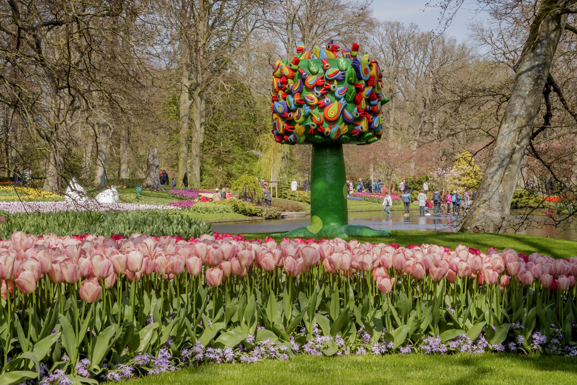 Jardin de Keukenhof près d'Amsterdam : le triomphe fleuri !